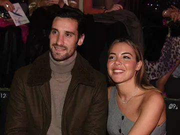 Sergio Rico y Alba Silva Sergio Rico y Alba Silva