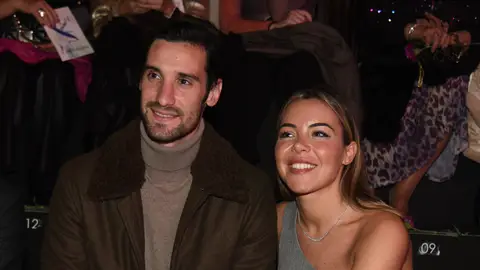 Sergio Rico y Alba Silva