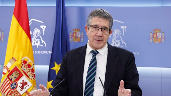 El portavoz del PSOE, Patxi L&oacute;pez
