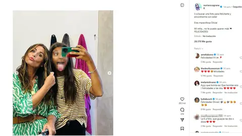 Nuria Roca y su hija Olivia Nuria Roca y su hija Olivia