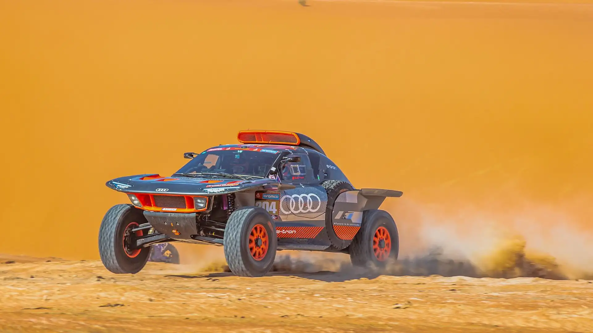 Carlos Sainz, al final de la etapa reina del Dakar Carlos Sainz, al final de la etapa reina del Dakar