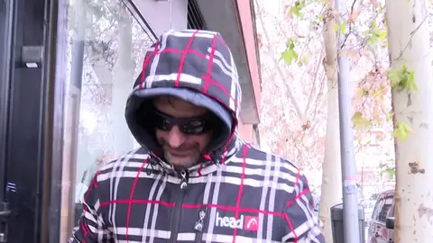 Félix Sancho, muy discreto ante las preguntas de la prensa Félix Sancho, muy discreto ante las preguntas de la prensa