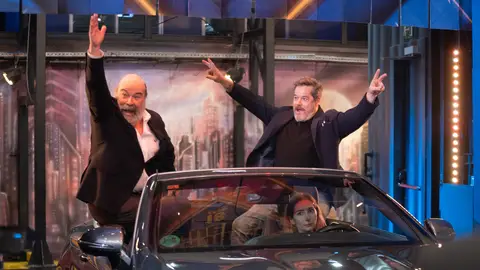 Jorge Sanz entra en el Club Platino de El Hormiguero: "¿No me dais el coche?"