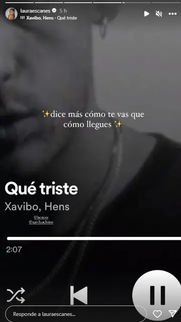 Laura Escanes reacciona a la nueva canción de Álvaro de Luna Laura Escanes reacciona a la nueva canción de Álvaro de Luna