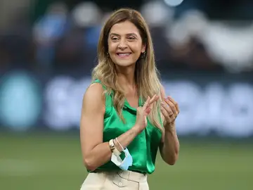 Leila Pereira, presidenta del Palmeiras Leila Pereira, presidenta del Palmeiras