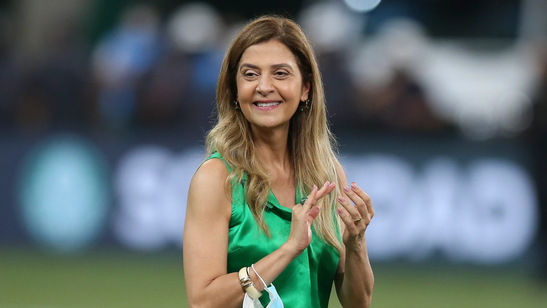 Leila Pereira, presidenta del Palmeiras