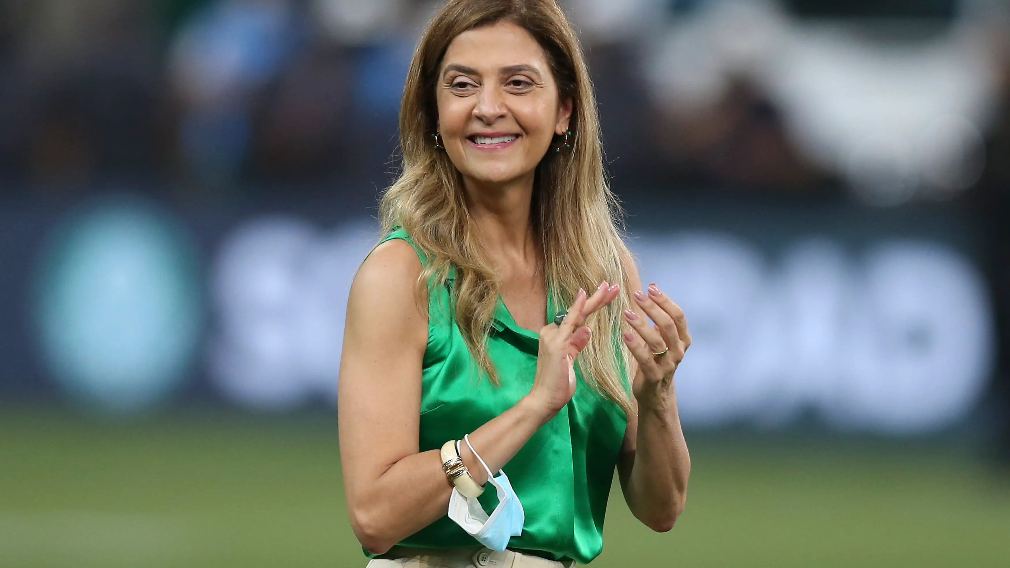 Leila Pereira, presidenta del Palmeiras Leila Pereira, presidenta del Palmeiras