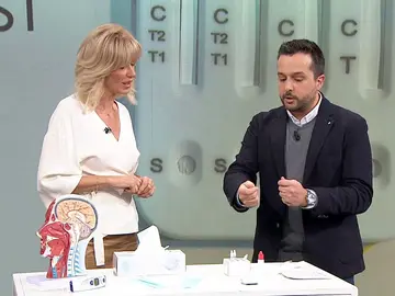 Héctor Castiñeira en Espejo Público. Héctor Castiñeira en Espejo Público.