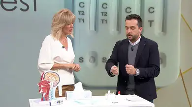 Susanna Griso se somete a un novedoso test multivirus que es capaz de detectar hasta 6 microorganismos diferentes Susanna Griso se somete a un novedoso test multivirus que es capaz de detectar hasta 6 microorganismos diferentes