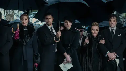 Escena de The Gentlemen Escena de The Gentlemen