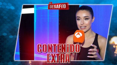 Marta Díaz, ante las sillas en equilibrio: “No sabía que tenía tanto vértigo”