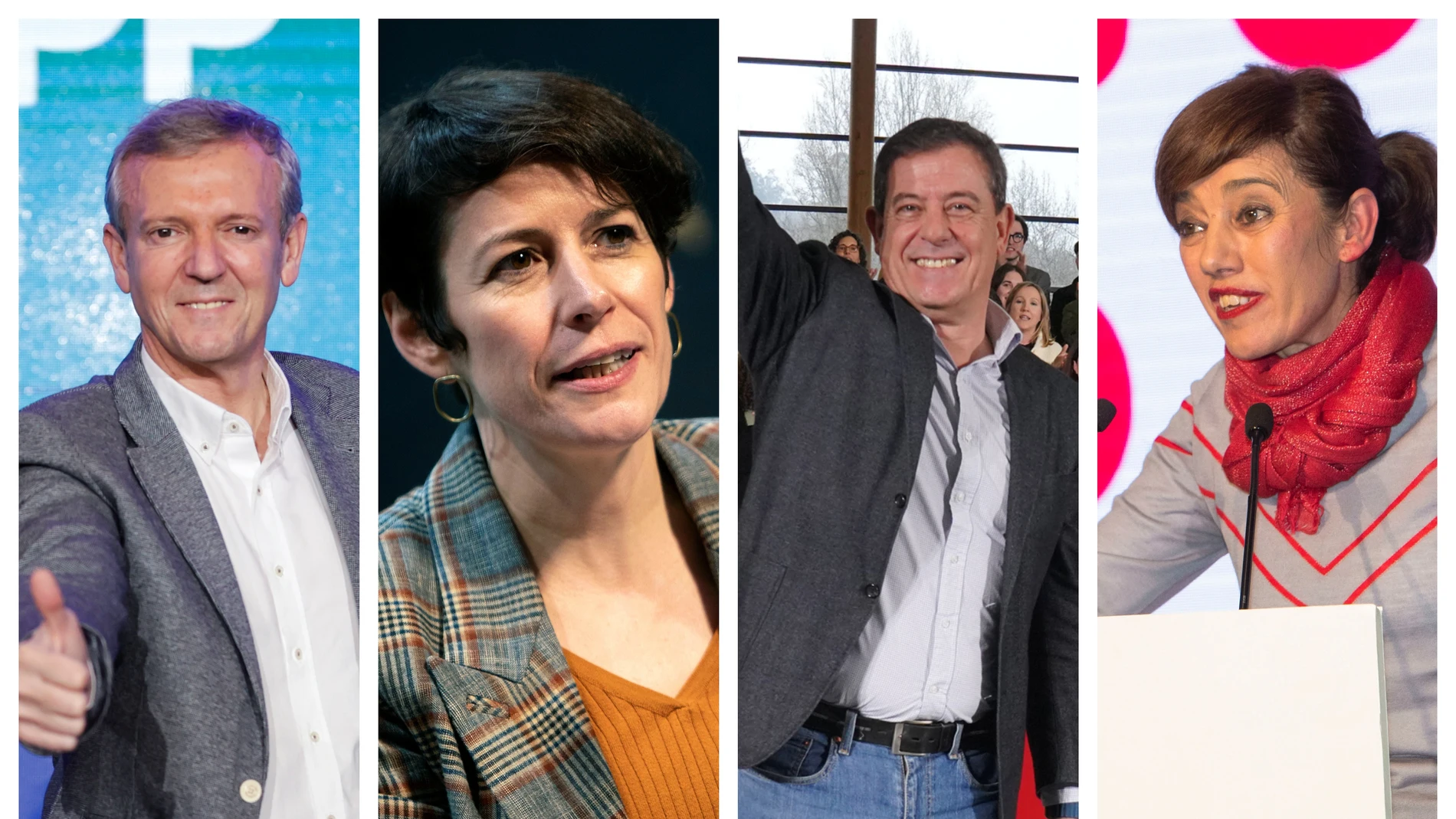 Principales candidatos a la Xunta de Galicia Principales candidatos a la Xunta de Galicia