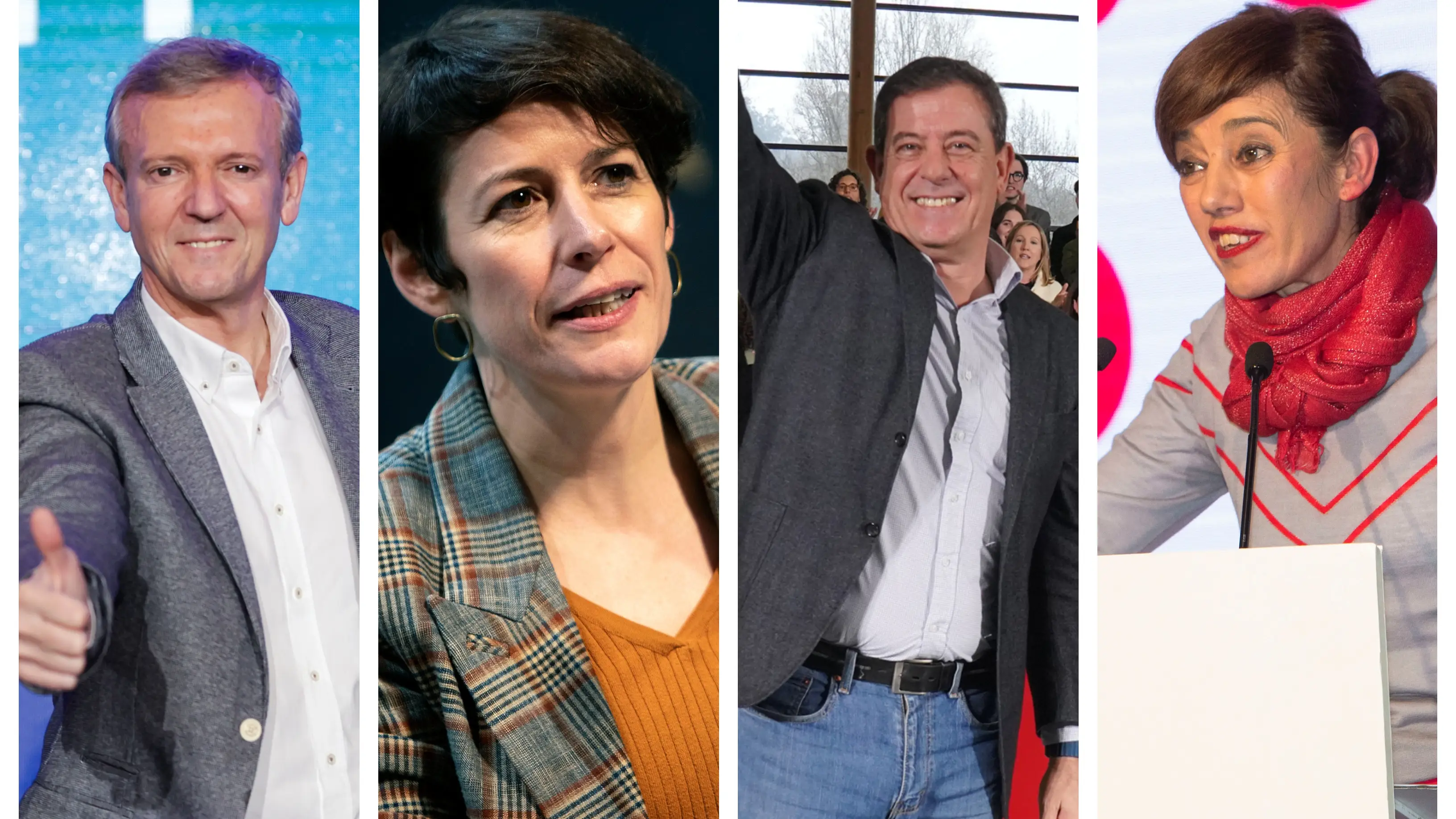Principales candidatos a la Xunta de Galicia Principales candidatos a la Xunta de Galicia