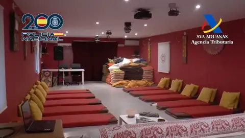 Imagen de una sede donde trabajaba una secta Imagen de una sede donde trabajaba una secta