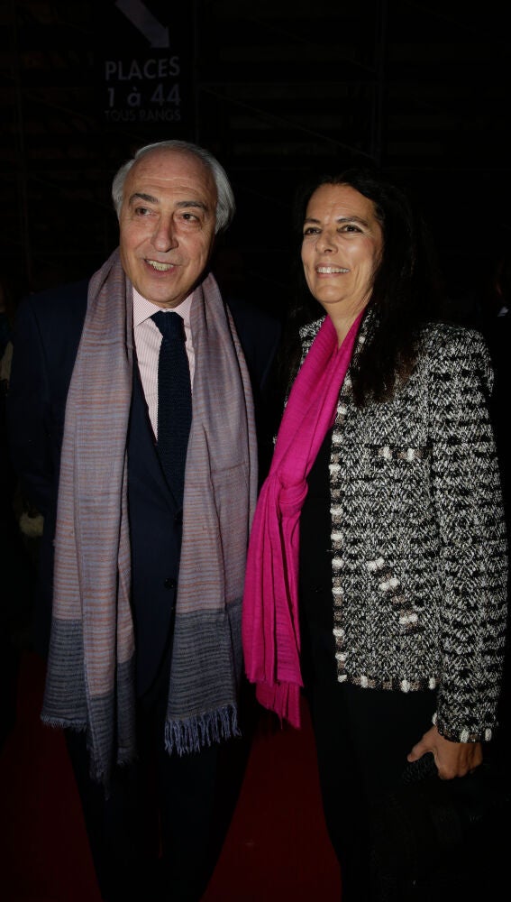 Françoise Bettencourt y su marido