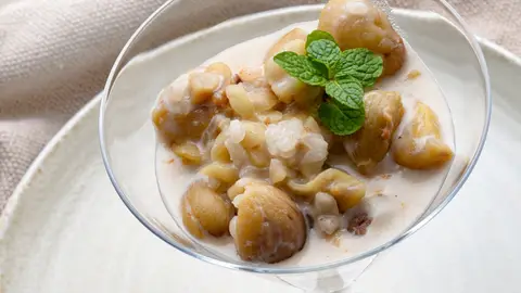 Karlos Arguiñano: receta sencilla de castañas pilongas con leche y arroz Karlos Arguiñano: receta sencilla de castañas pilongas con leche y arroz