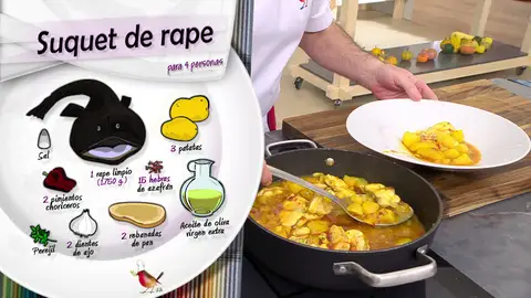 Ingredientes Suquet de rape Ingredientes Suquet de rape