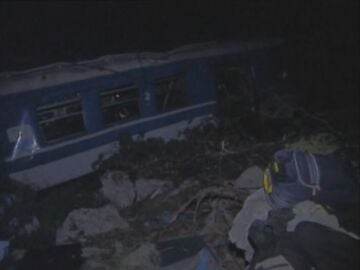 Accidente de tren en Montenegro