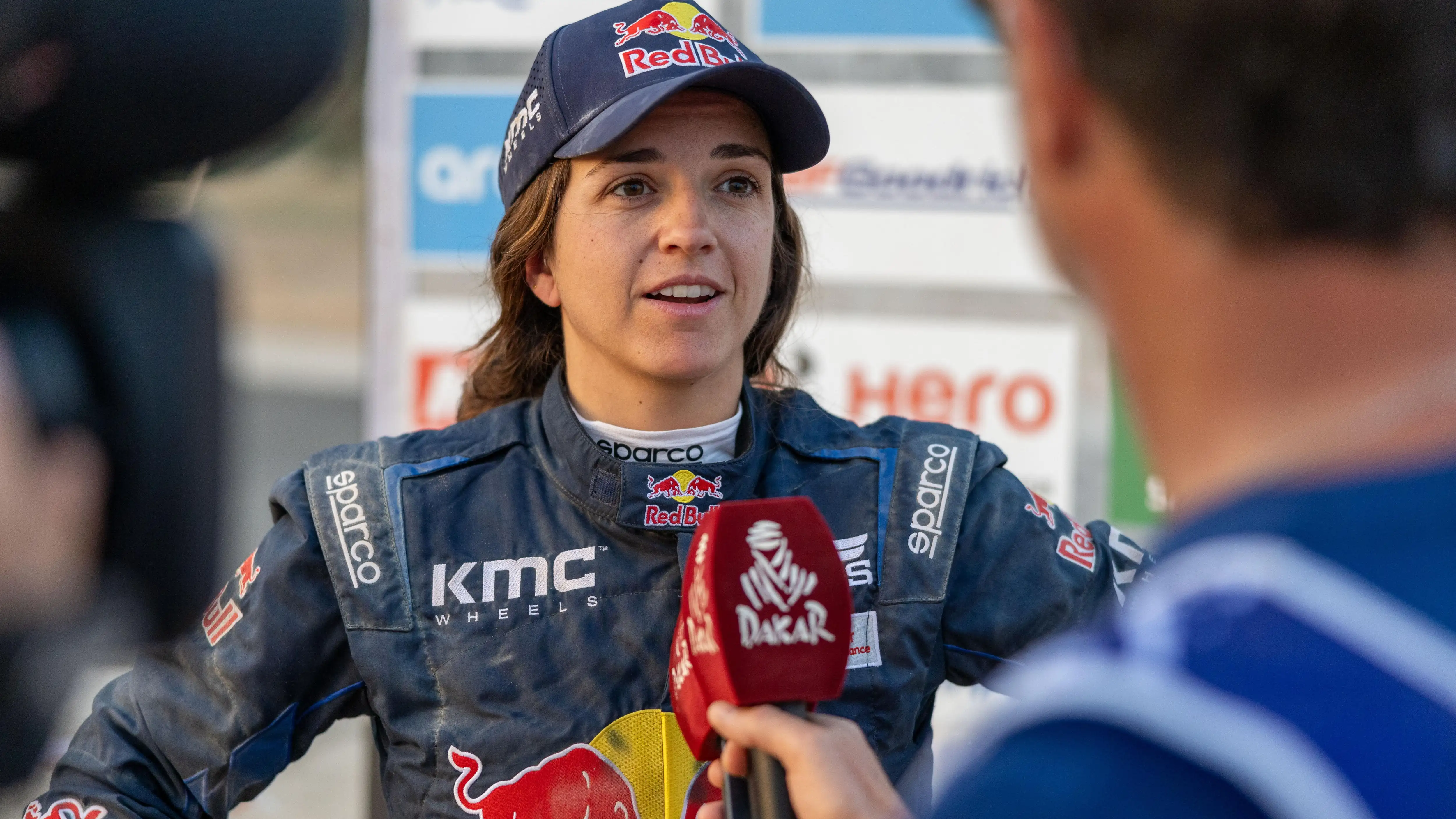 Cristina Guti&eacute;rrez, en el Dakar