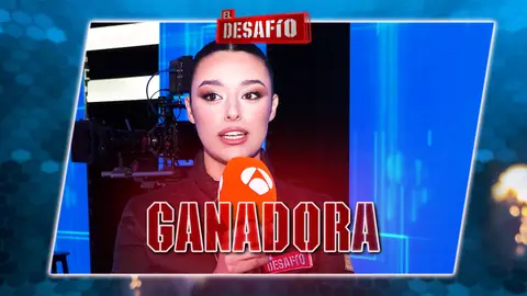 Marta Díaz tras gana la segunda gala Marta Díaz tras gana la segunda gala