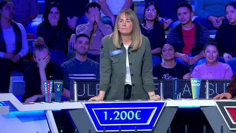 El estreno de Sara tiene que esperar, pierde el turno con 1.200 euros en su marcador: “¡Qué mala suerte!” El estreno de Sara tiene que esperar, pierde el turno con 1.200 euros en su marcador: “¡Qué mala suerte!”