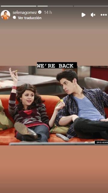 Selena Gomez y David Henrie en Los Magos de Waverly Place