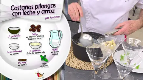 Ingredientes Castañas pilongas Ingredientes Castañas pilongas