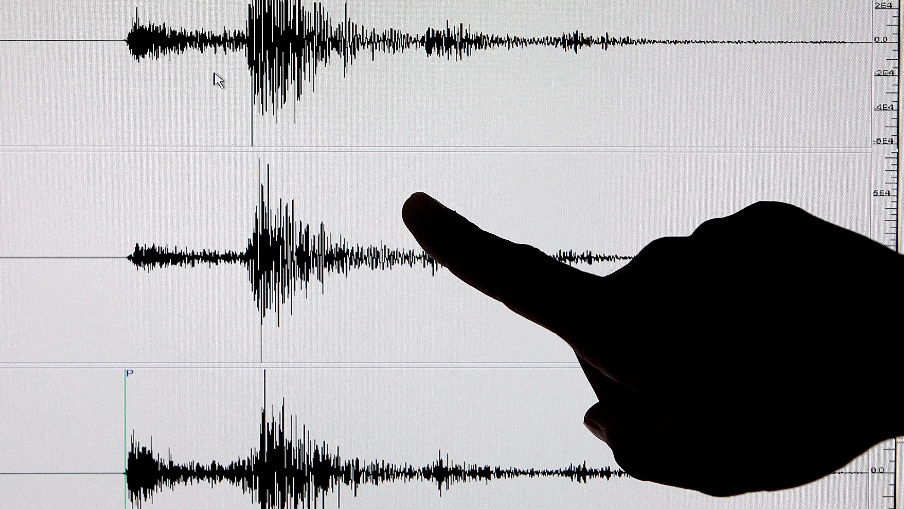 Imagen de archivo de un sism&oacute;grafo tras un terremoto