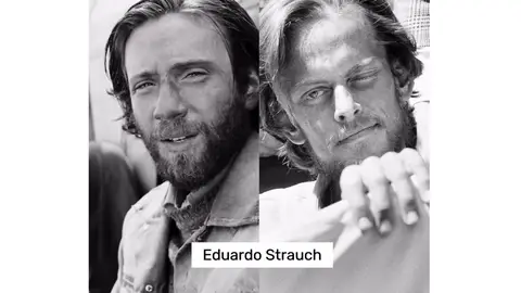 Eduardo Strauch en la vida real y el personaje en La sociedad de la nieve Eduardo Strauch en la vida real y el personaje en La sociedad de la nieve
