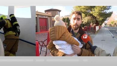 La denuncia de un bombero que acude a trabajar con su bebé de 5 meses: 