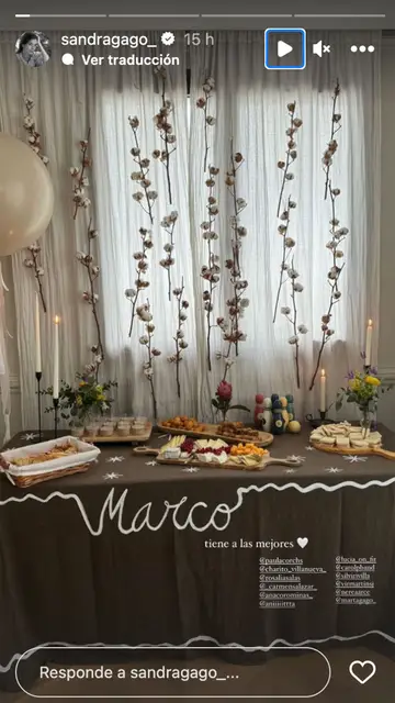 Sandra Gago comparte la babyshower que le han organizado sus amigas Sandra Gago comparte la babyshower que le han organizado sus amigas