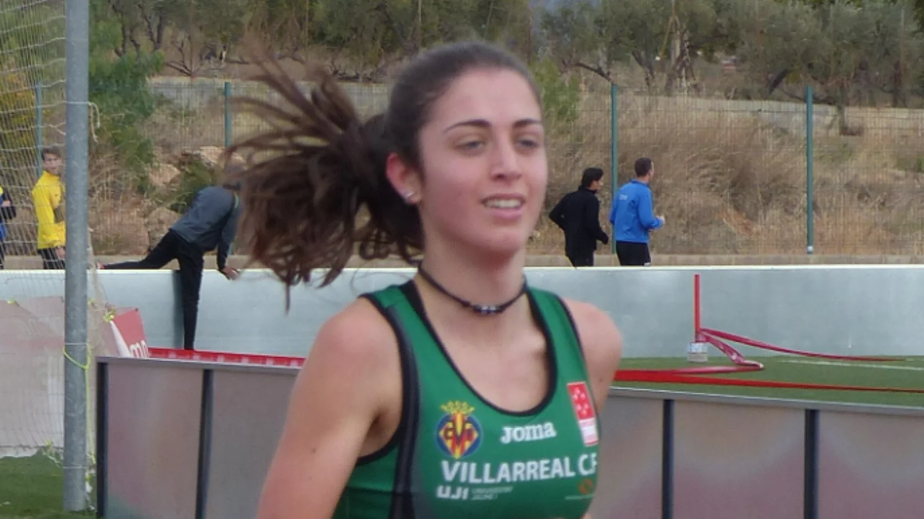La atleta Alba Cebrián en una imagen facilitada por @atletismoplayas