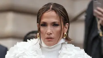 Jennifer Lopez en el desfile de Schiaparelli