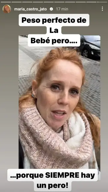 María Castro habla del último revés de su embarazo María Castro habla del último revés de su embarazo