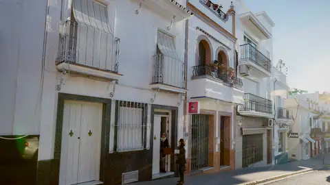 La vivienda en la que el menor fue detenido La vivienda en la que el menor fue detenido