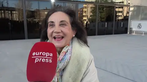 Carmen Duerto hablando con Europa Press Carmen Duerto hablando con Europa Press