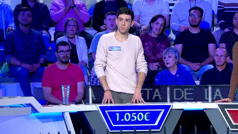Alejandro renuncia al bote de más de 2.000 euros y resuelve sin pensarlo Alejandro renuncia al bote de más de 2.000 euros y resuelve sin pensarlo
