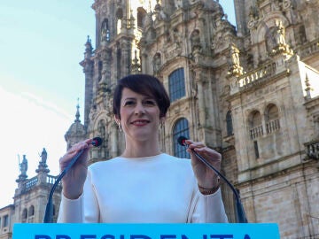 La candidata a la presidencia de la Xunta, Ana Pont&oacute;n