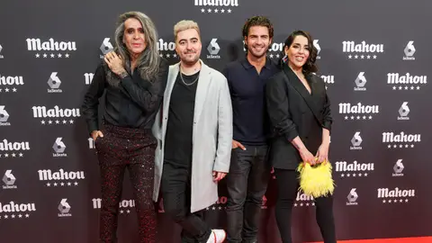 Mario Vaquerizo, Beret, Maxi Iglesias y Ruth Lorenzo en la presentación de Encuentros con Sabor Mario Vaquerizo, Beret, Maxi Iglesias y Ruth Lorenzo en la presentación de Encuentros con Sabor