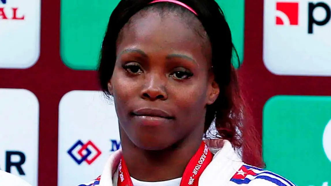 La judoca cubana Maricet Espinosa La judoca cubana Maricet Espinosa