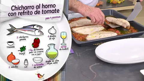 Ingredientes Chicharro al horno Ingredientes Chicharro al horno