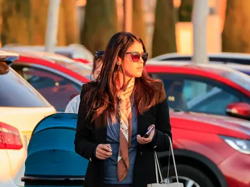 Gabriela Guillén, en un centro comercial en Madrid Gabriela Guillén, en un centro comercial en Madrid
