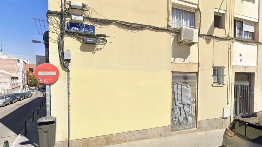 La calle donde ocurrieron los hechos en Carabanchel La calle donde ocurrieron los hechos en Carabanchel