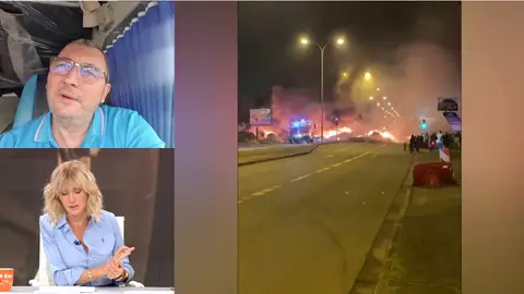 Camionero español habla en "Espejo Público" sobre las consecuencias de la huelga de agricultores en Francia. Camionero español habla en "Espejo Público" sobre las consecuencias de la huelga de agricultores en Francia.