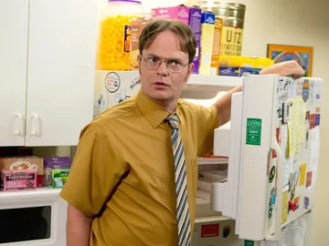 Rainn Wilson como Dwight en The Office Rainn Wilson como Dwight en The Office