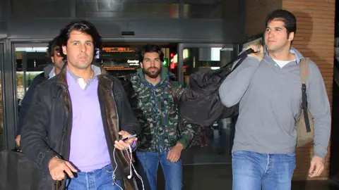 Fran Rivera, Cayetano y Julián Contreras Fran Rivera, Cayetano y Julián Contreras