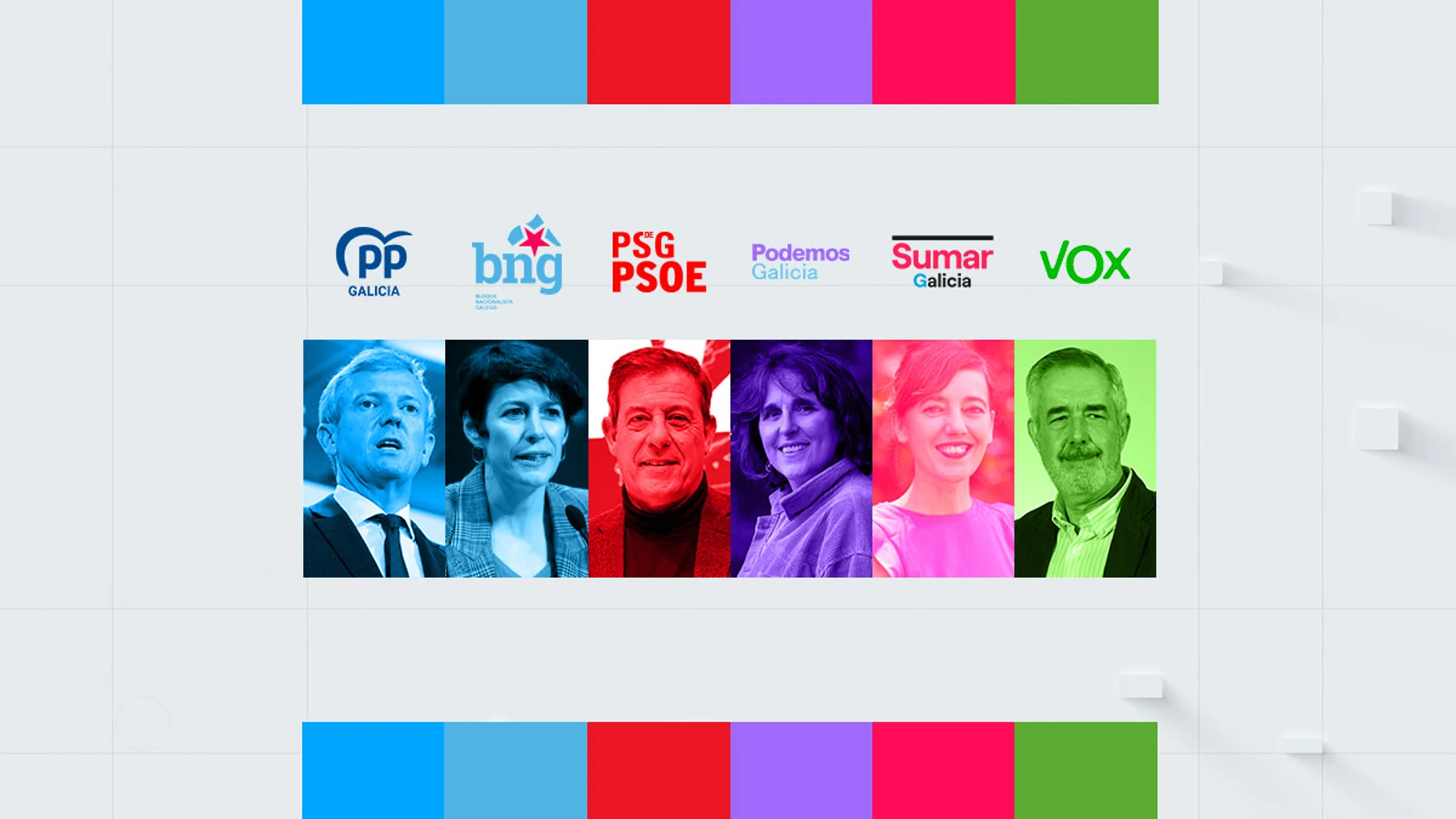 Candidatos de las elecciones de Galicia
