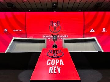 Imagen del sorteo de la Copa del Rey 2023-2024