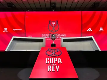 Imagen del sorteo de la Copa del Rey 2023-2024 Imagen del sorteo de la Copa del Rey 2023-2024