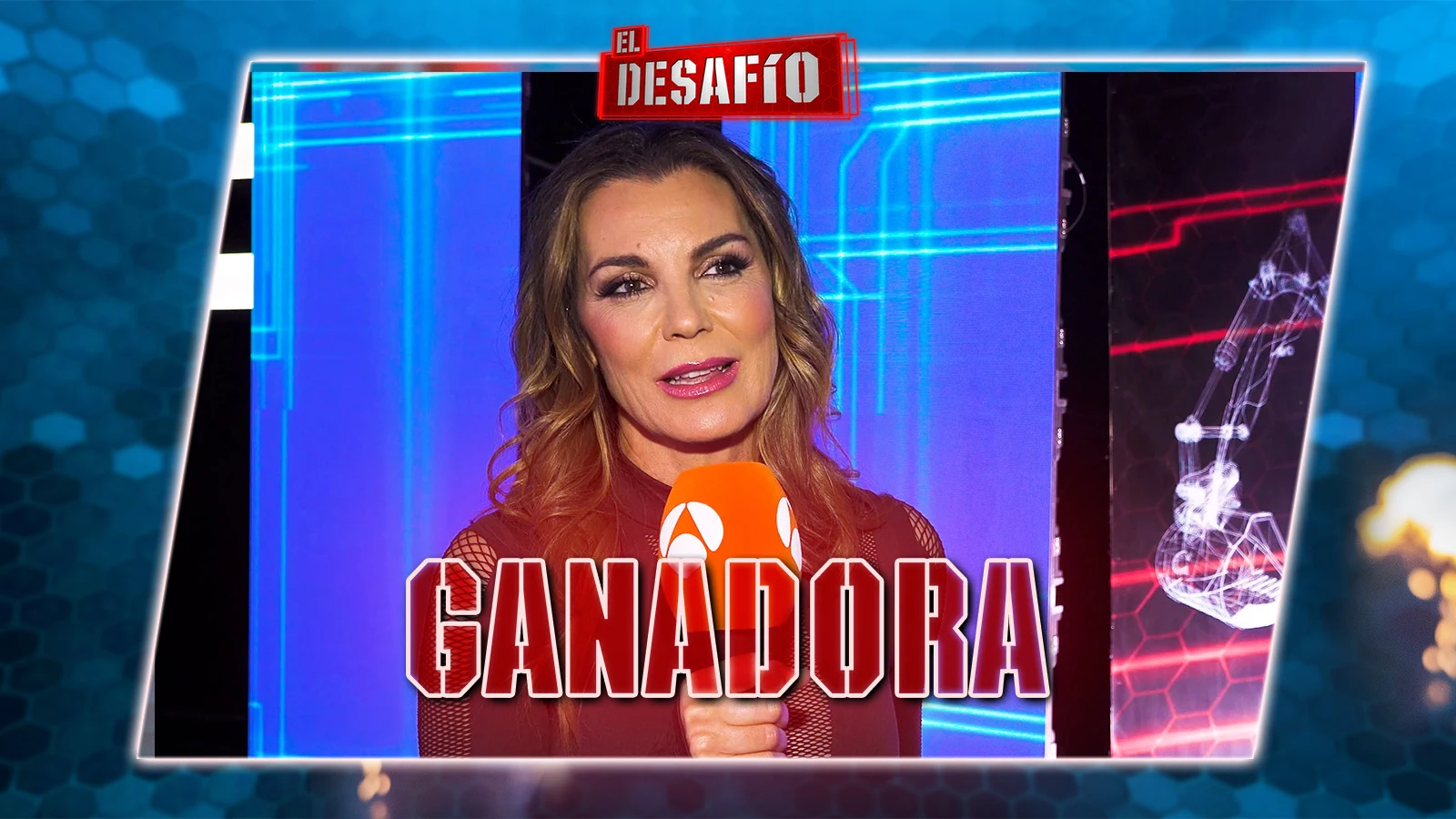 Mar Flores, tras ganar el tercer programa de El Desafío Mar Flores, tras ganar el tercer programa de El Desafío